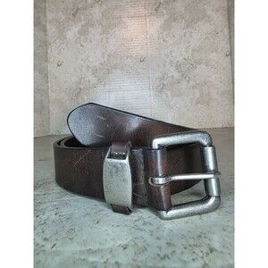 Authentic Country Seat Jeanwear Genuine Leather Brown Western Country Belt